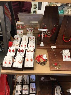 Red jewelry! MDW 2017