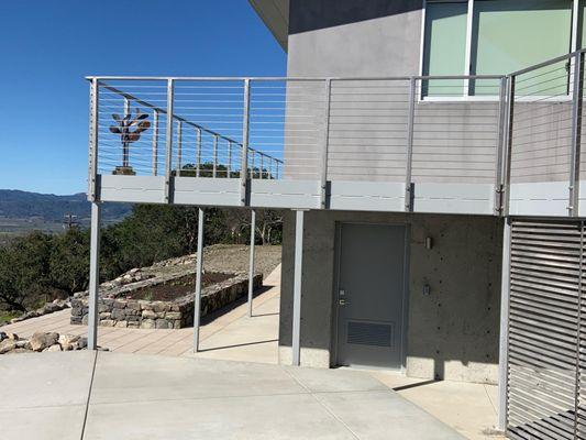 SS Cable Railing and Louvers