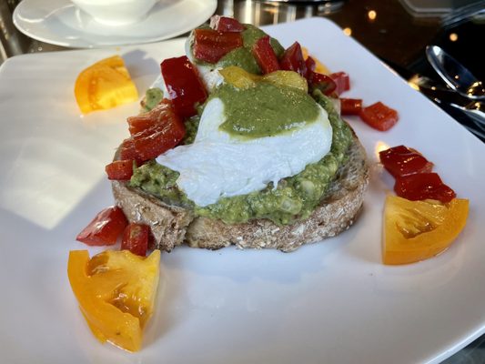 Avocado toast (Inn guest breakfast choice)