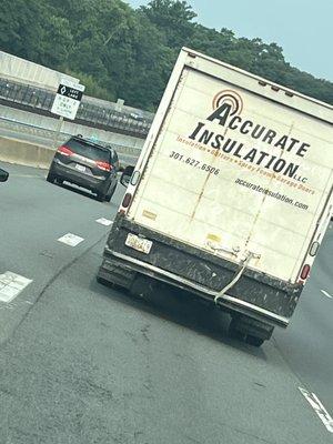 Picture of the truck and license plate.