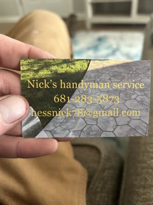 Nicks Handyman Service