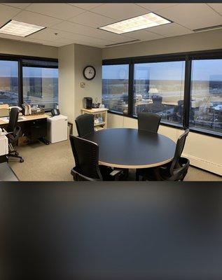 Corner office suite at 1900 E Golf Road.