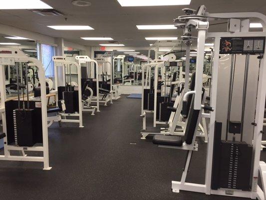 Fitness Center Weight Machines