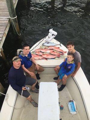 Snapper trip