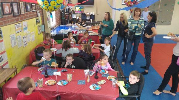 Our fun birthday parties are a special experience not soon forgotten.