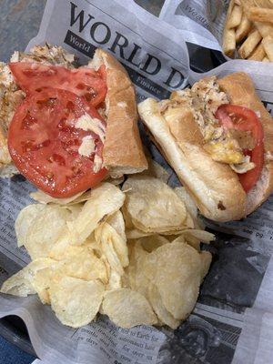 Chicken cheesesteak