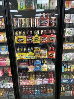 Big selection of malt liquors!