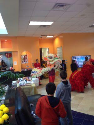 When your dentist office celebrates Chinese New Year