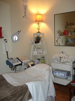 Get a custom facial in our skin care treatment studio