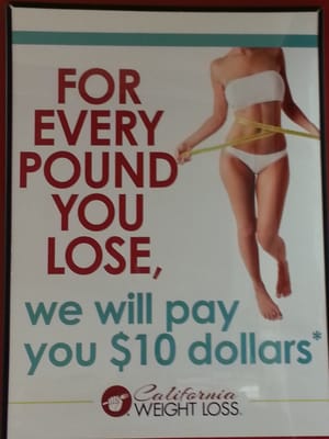 Come and GET PAID to lose weight!!