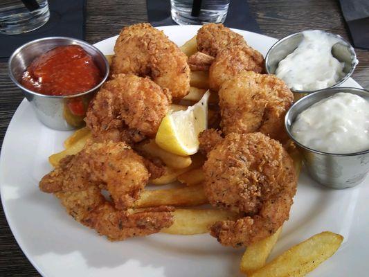 Fried Jumbo Shrimp.