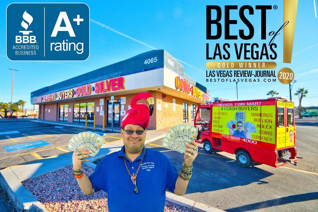 Neil Buys - One Location - Jones & Flamingo - Nevada Coin Mart