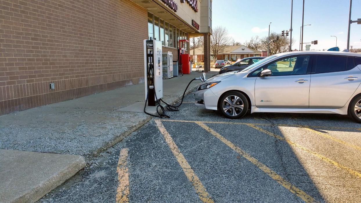 EVgo Car Charging Station