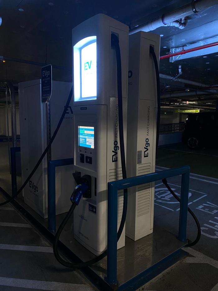 EVgo Car Charging Station