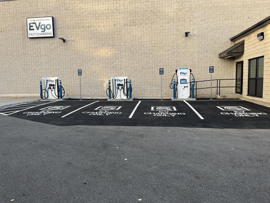 EVgo Car Charging Station