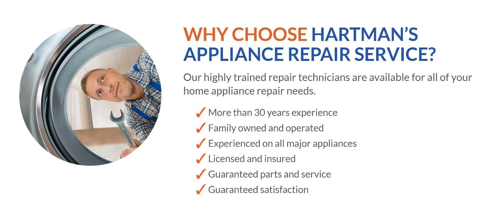 Hartman's Appliance Repair